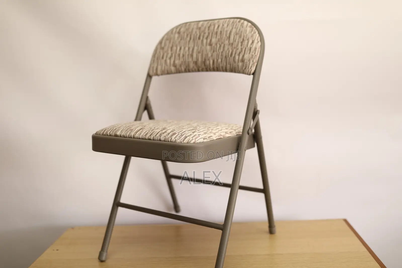 Padded Upholstered Folding Chair