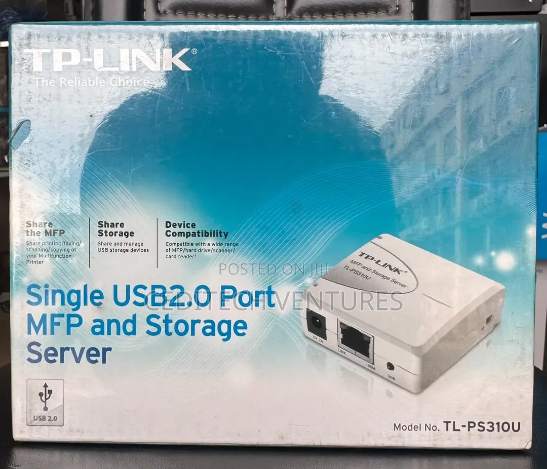 Single USB 2.0 Port MFP and Storage Server