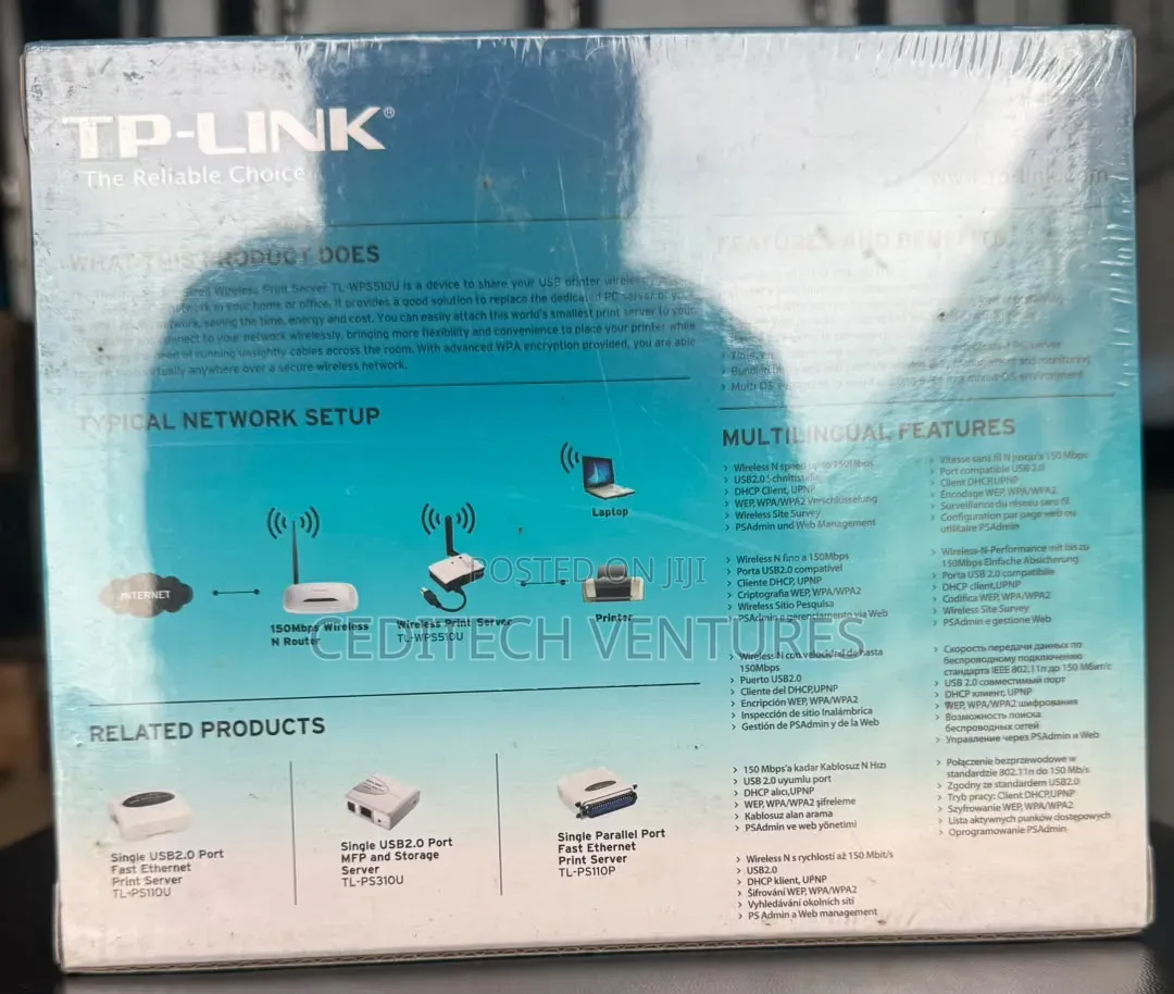 Single USB 2.0 Port MFP and Storage Server