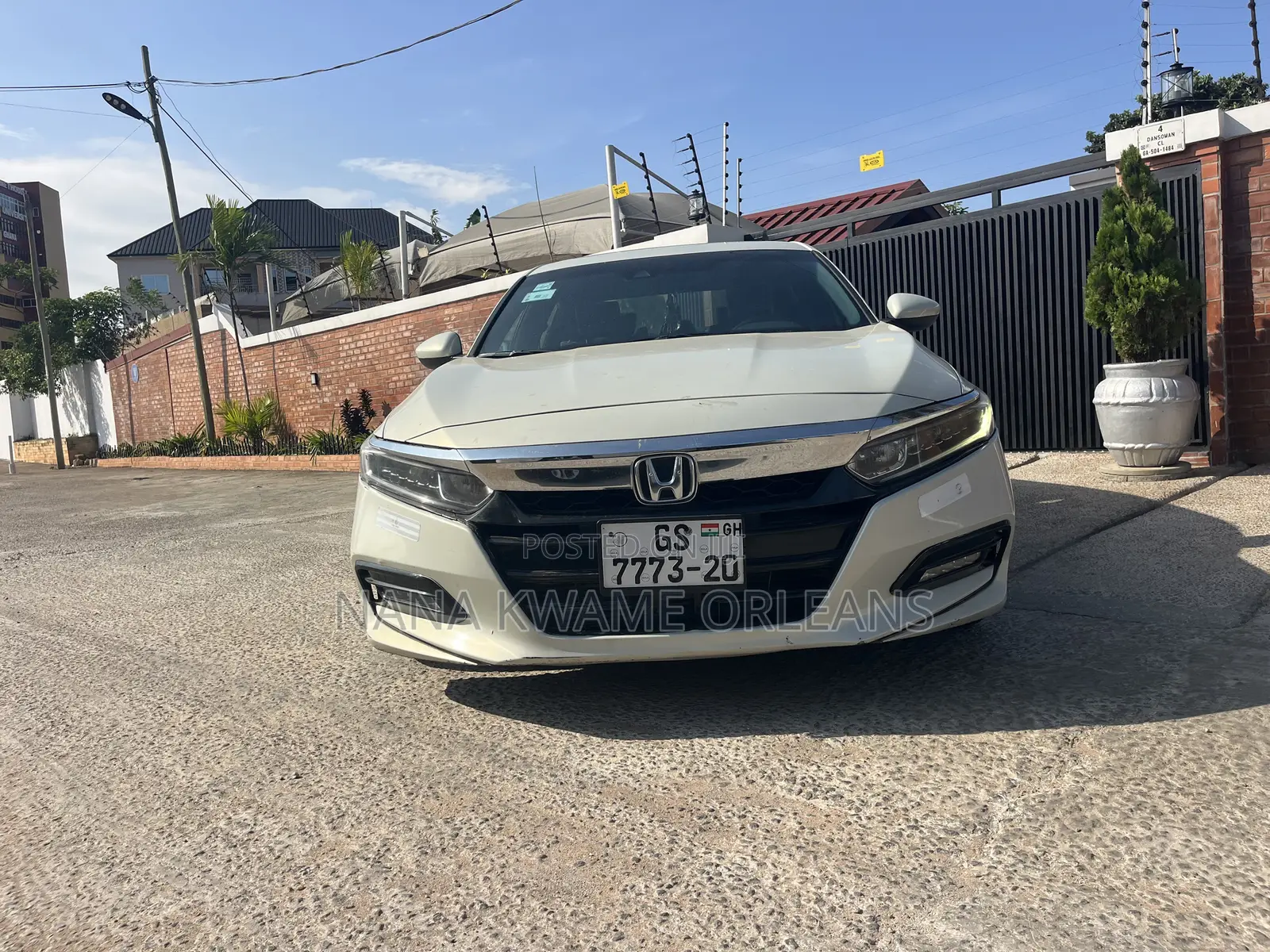 Honda Accord Sport 2018 Beige