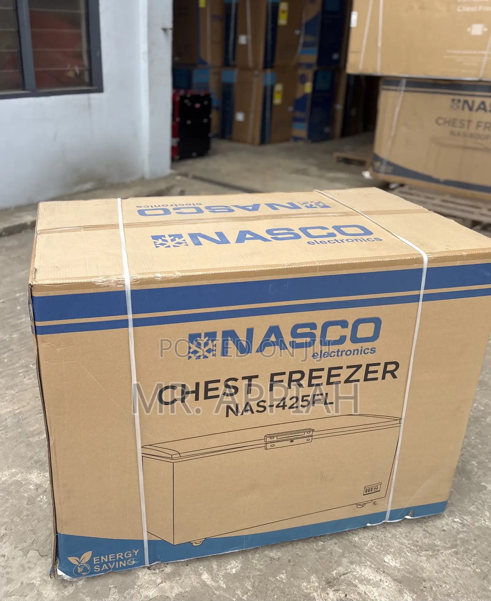 Super Classic Nasco Single Door Electric Freezer(Black) 