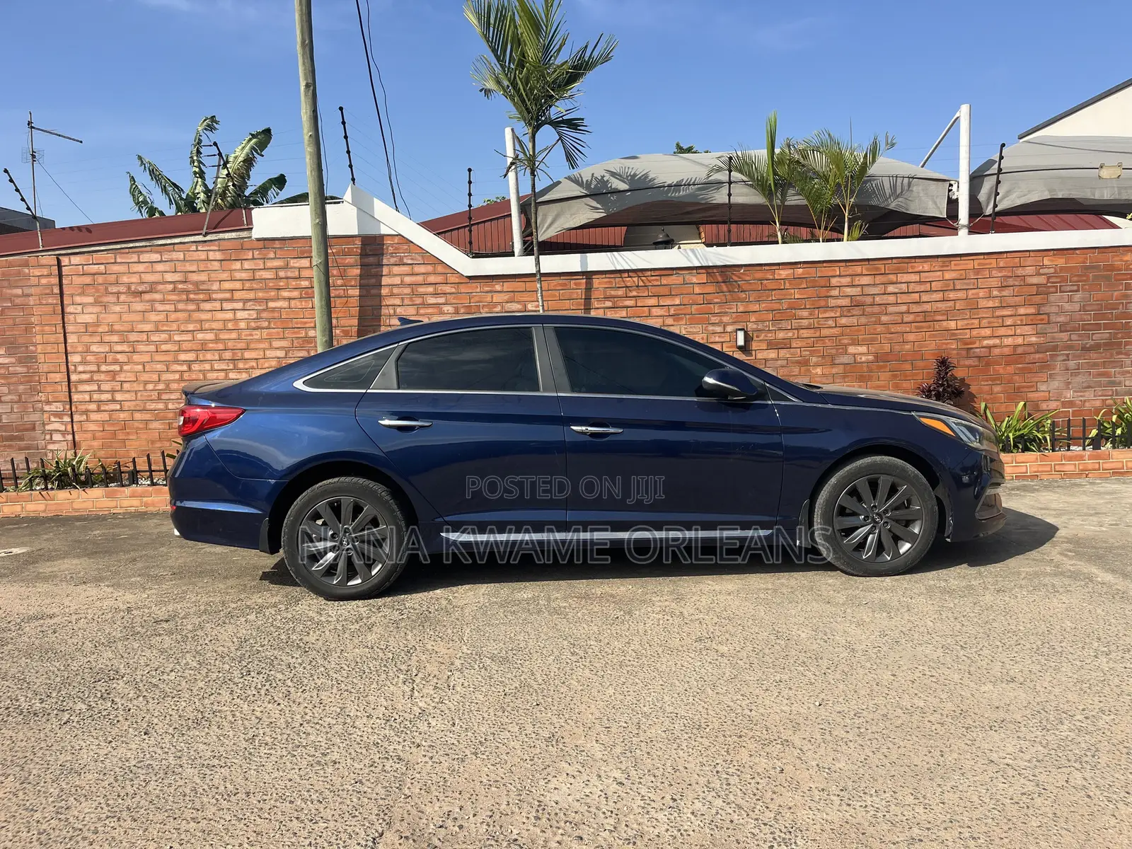 Hyundai Sonata Limited 2.0T Seban (2.0L 4cyl 6A) 2016 Blue