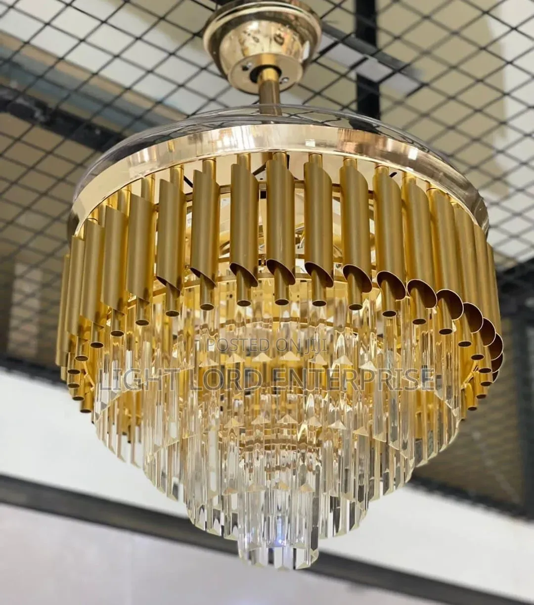 Office/Estate / Shops/ Decor Chandelier Fan Light 48inches