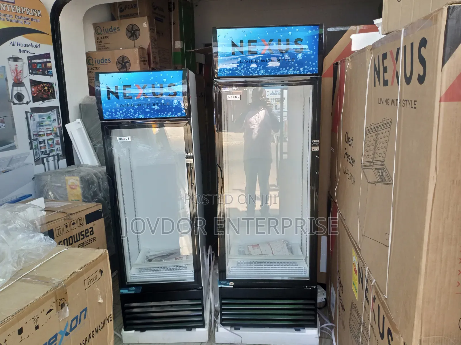Nexus Display/ShowCase Fridge (300ltrs)