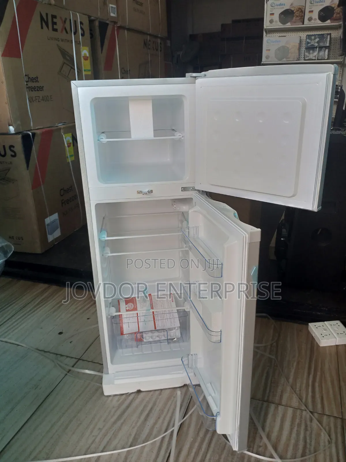 Nexus Double Door Fridge (138ltrs)