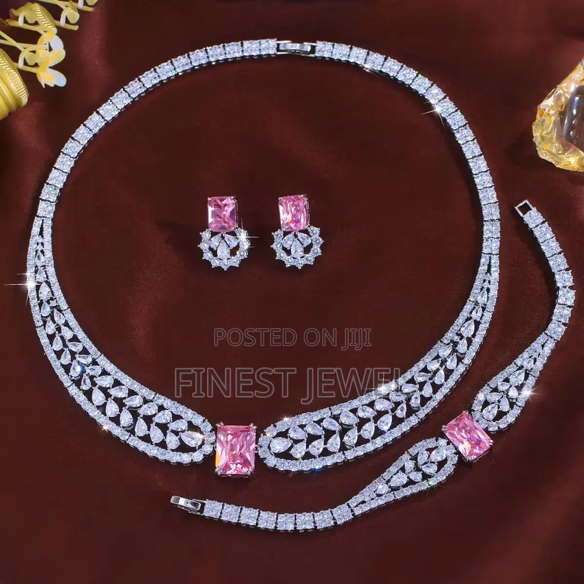 Cubic Zirconia Jewelry Set
