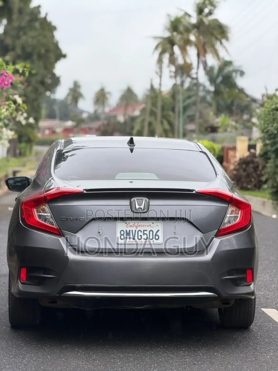 Honda Civic Touring Sedan 2019 Gray