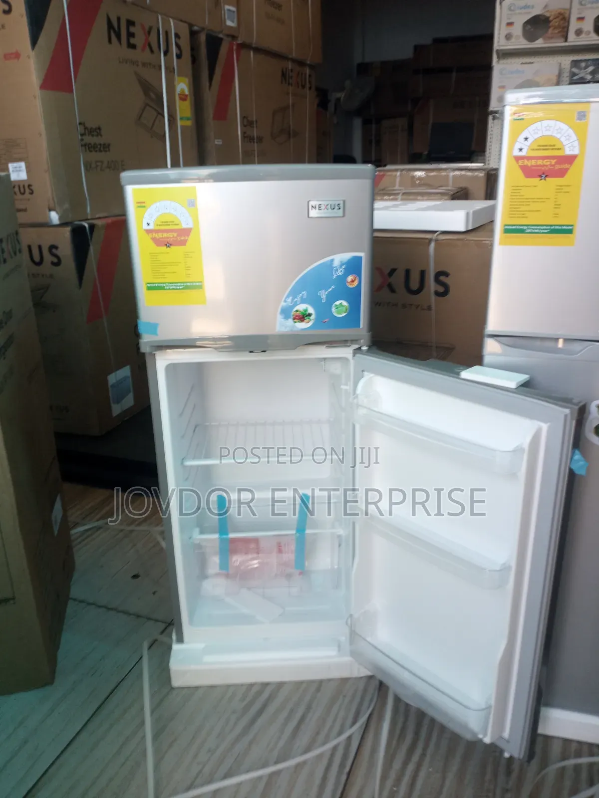 Nexus Double Door Fridge (118ltrs)