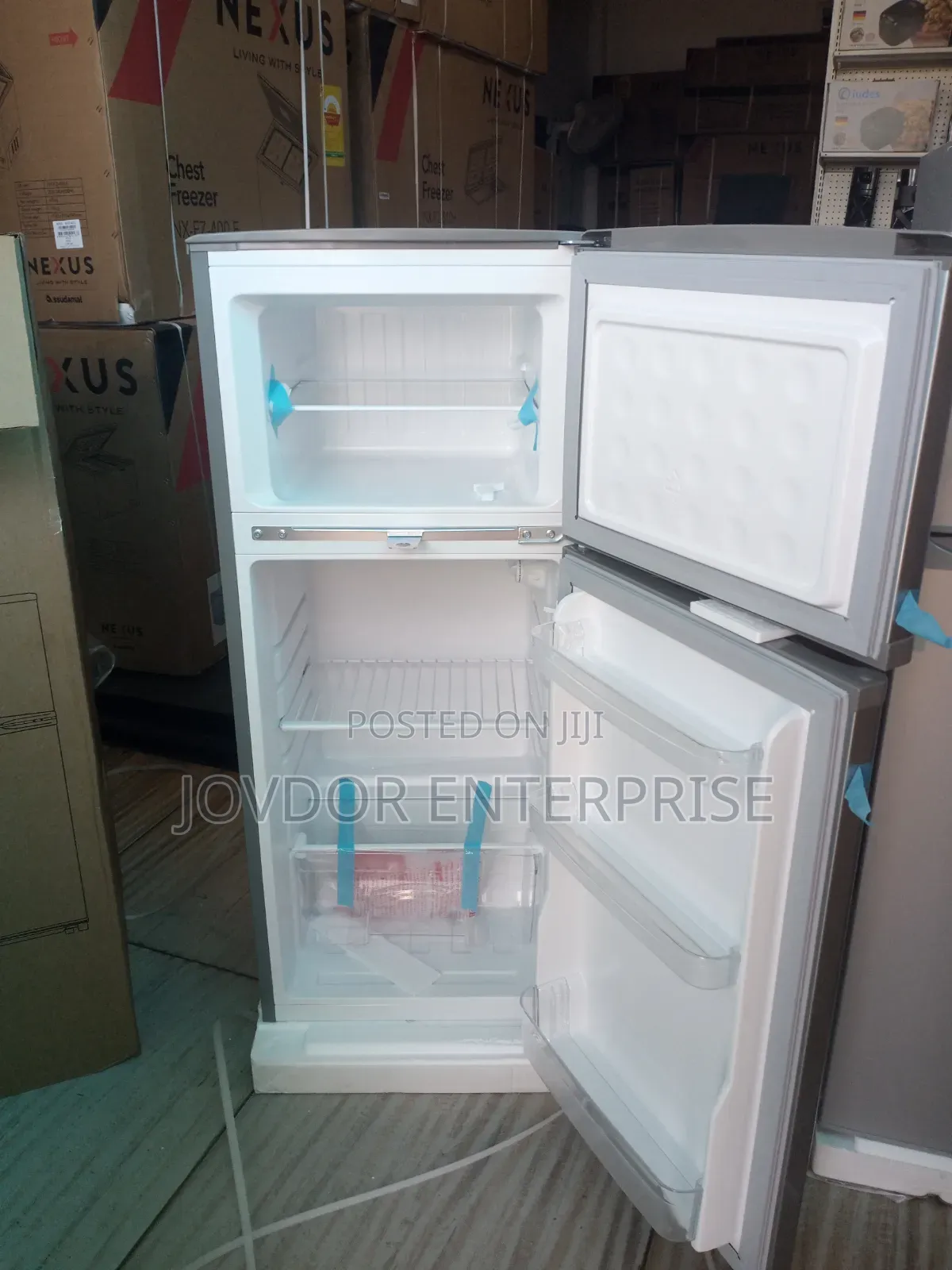 Nexus Double Door Fridge (118ltrs)