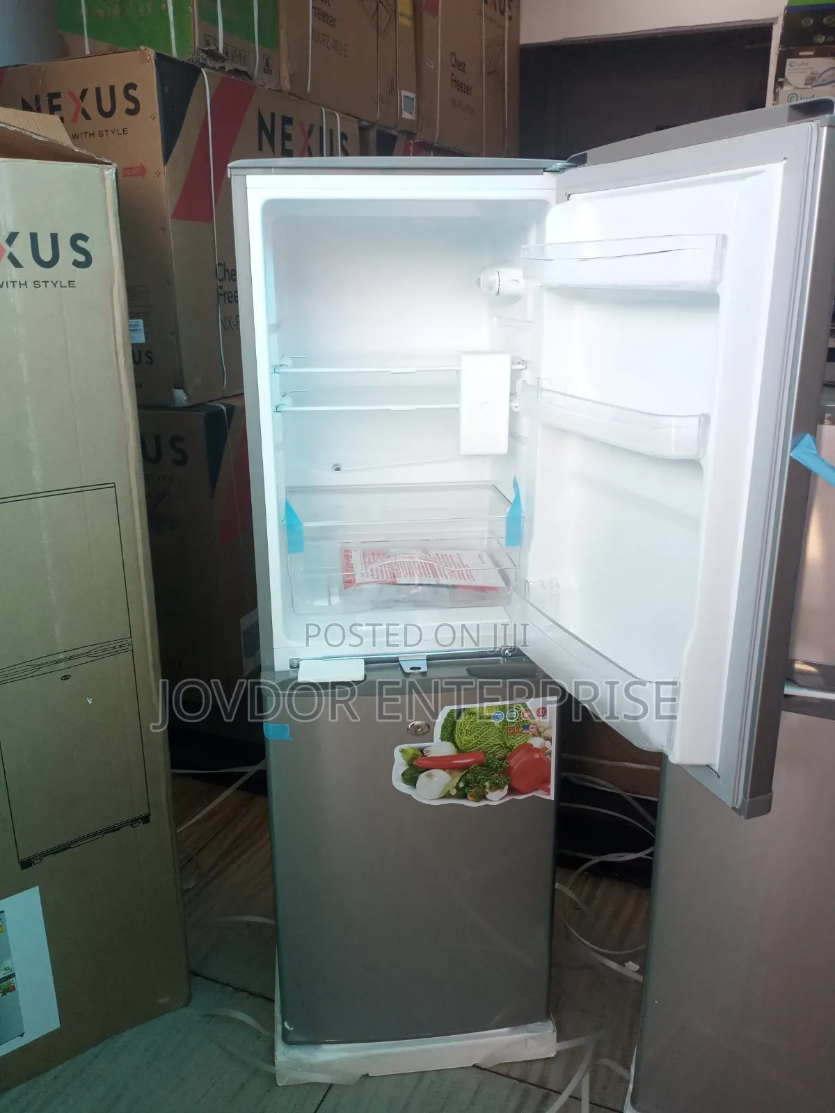 Nexus Double Door Fridge (142ltrs)