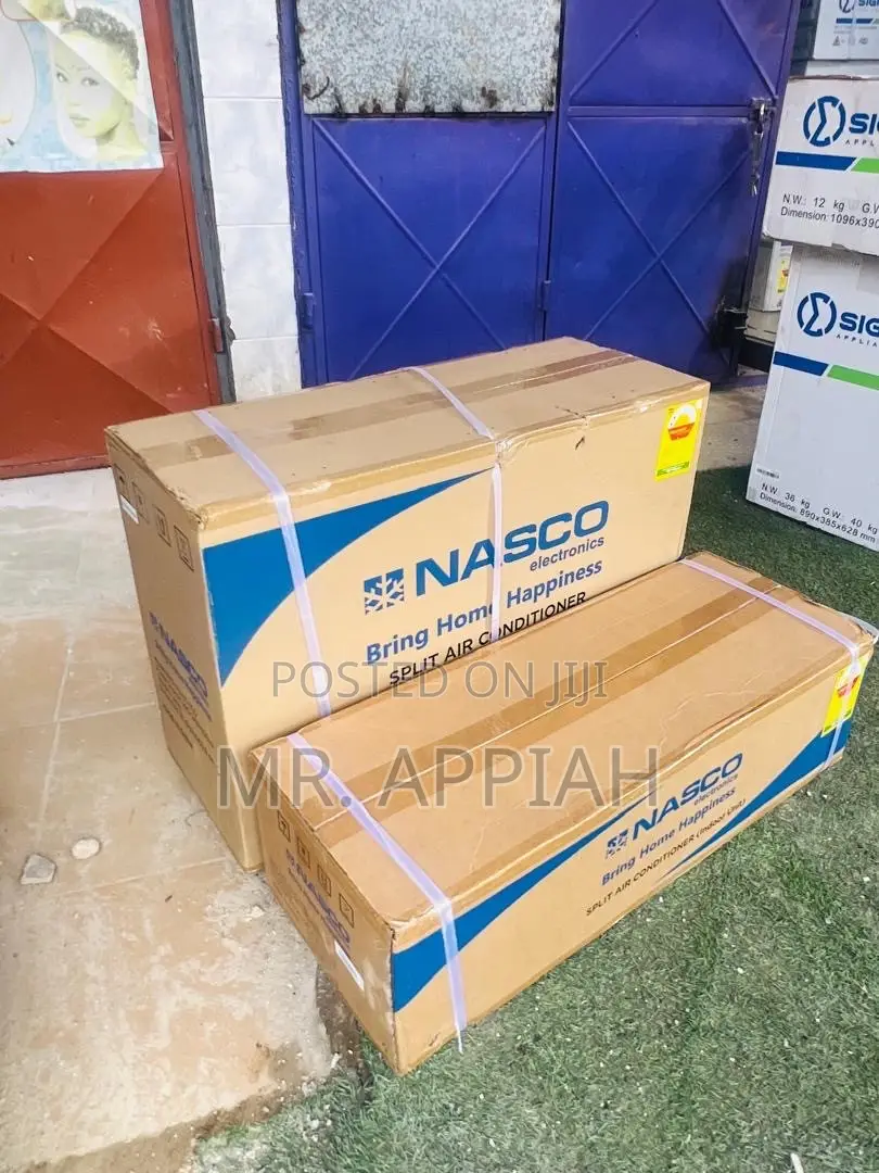 Extremely Classic Nasco 1.5hp Dual Inverter AC(White)Remote