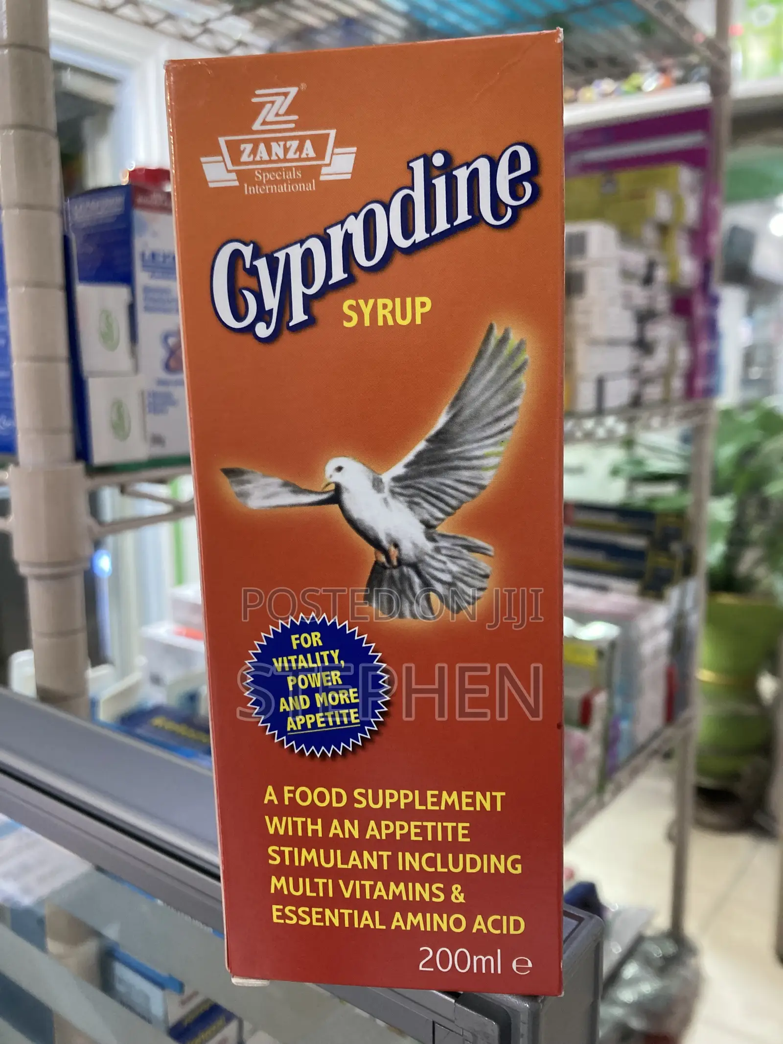 Cyprodine Caps or Syrup