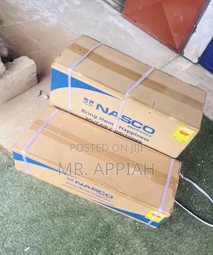 Energy Efficient Nasco 1.5hp Dual Inverter AC(White)Remote.