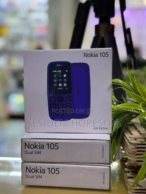 New Nokia 105 Black