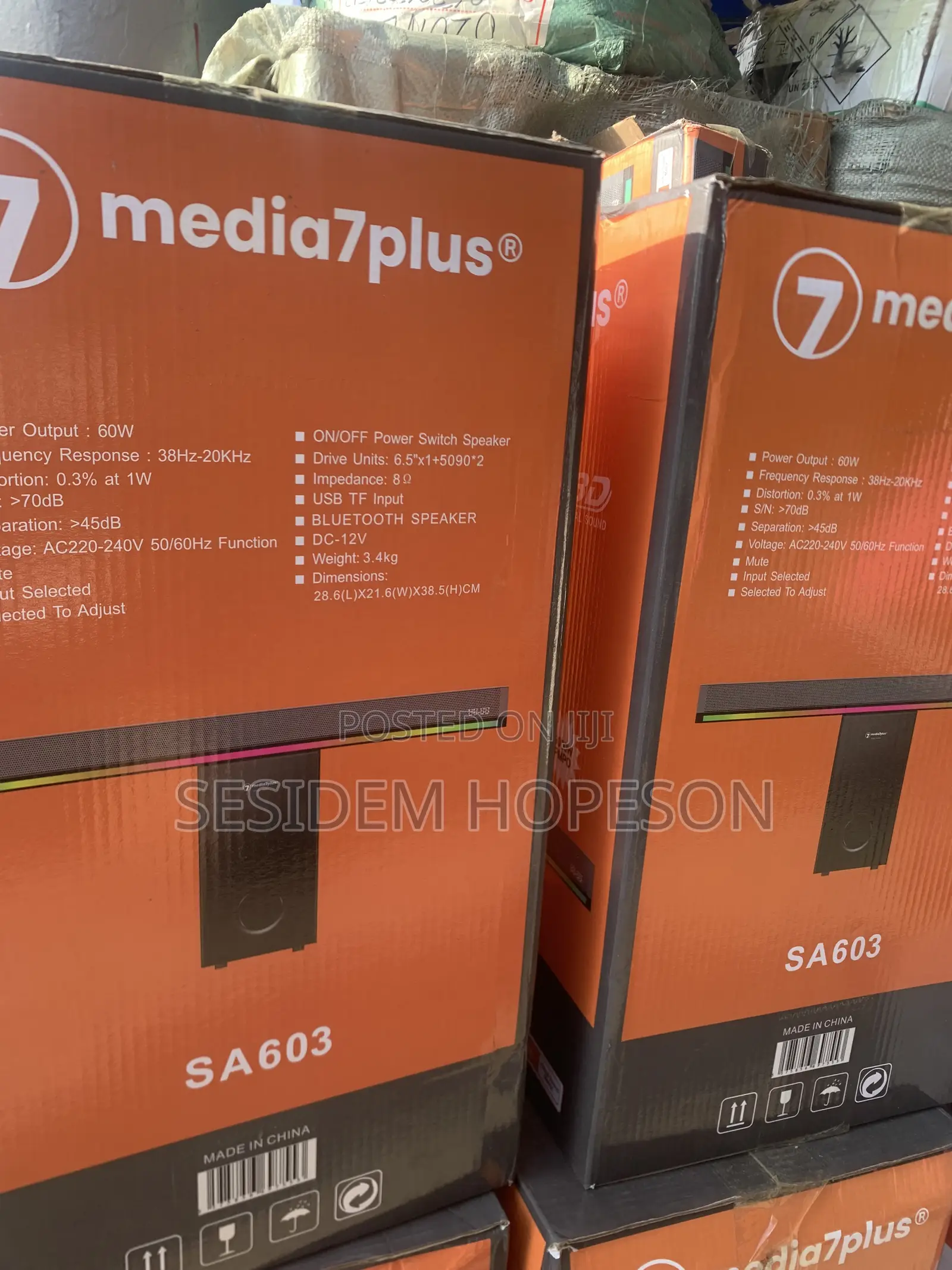 Media7plus SA603 Bluetooth Soundbar Speaker System