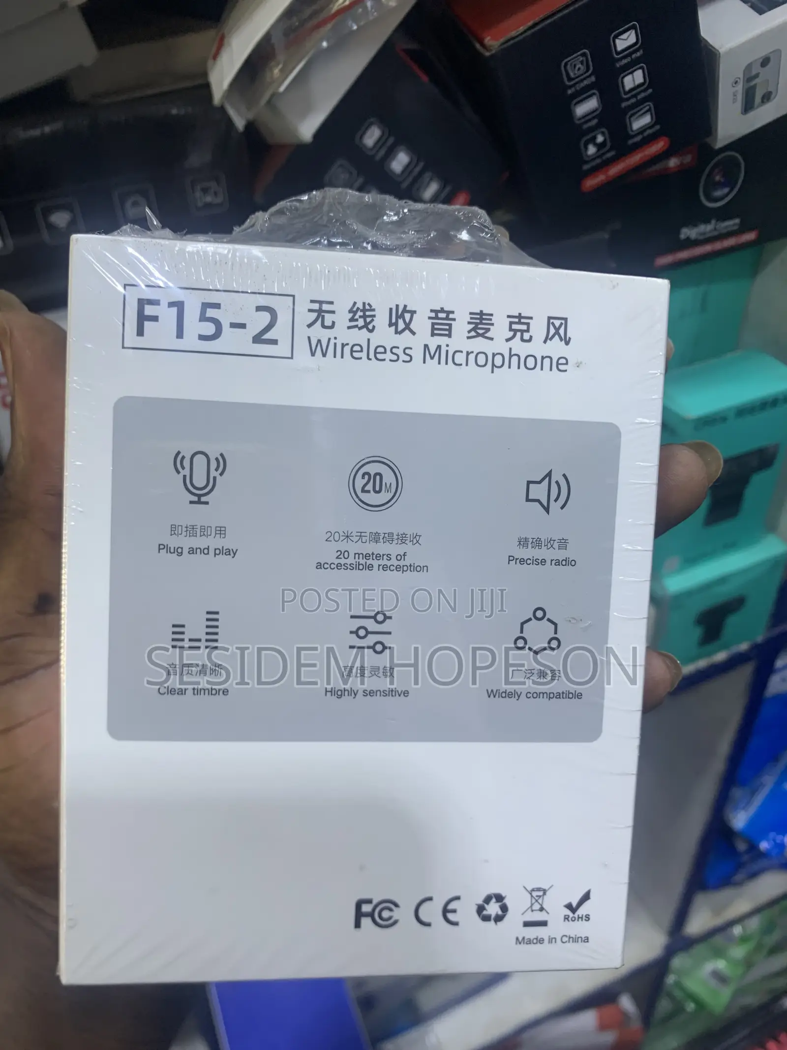 F15-2 Dual Wireless Lavalier Microphone System