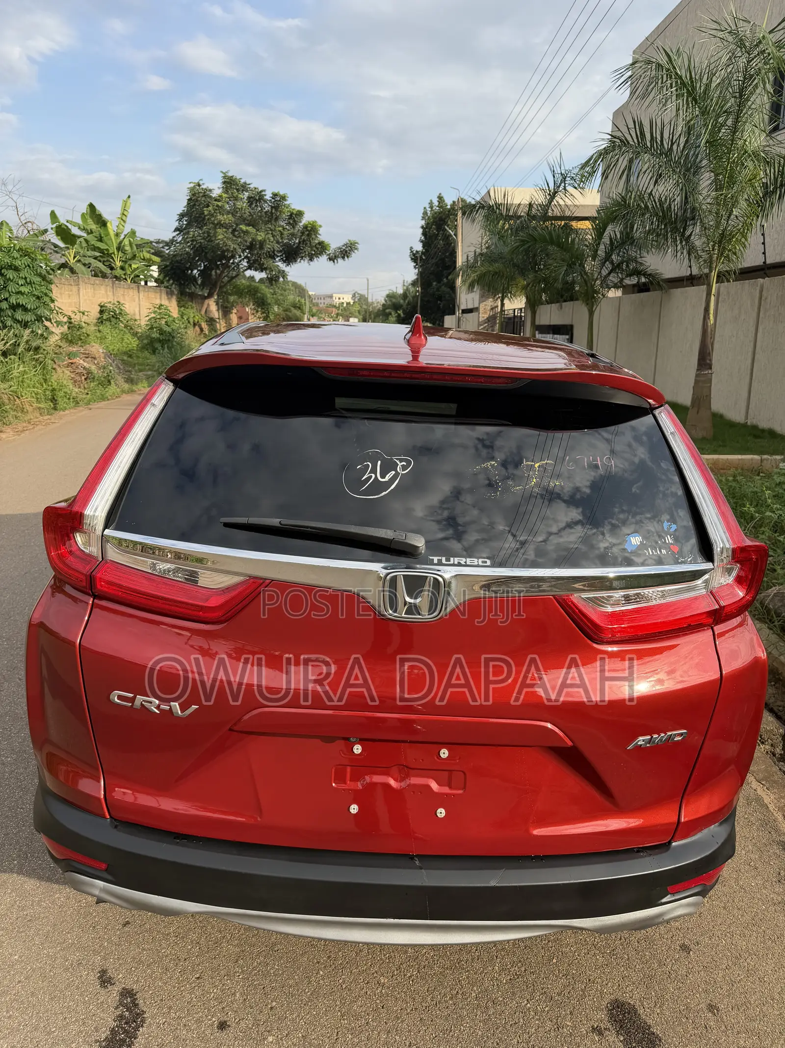 Honda CR-V EX-L AWD 2018 Orange