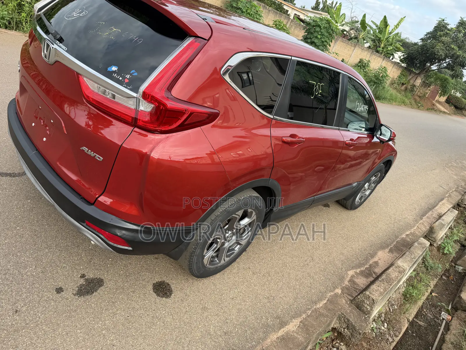 Honda CR-V EX-L AWD 2018 Orange