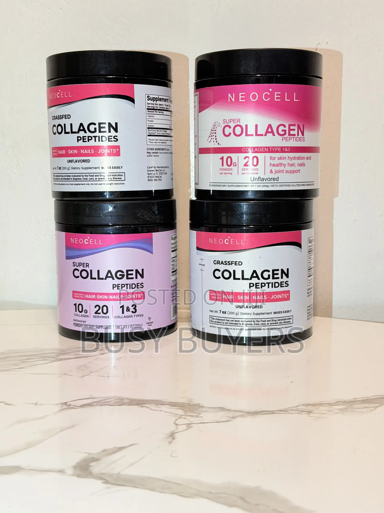 Collagen Peptides Shair • Skin - Nails • Joints* Unflavored