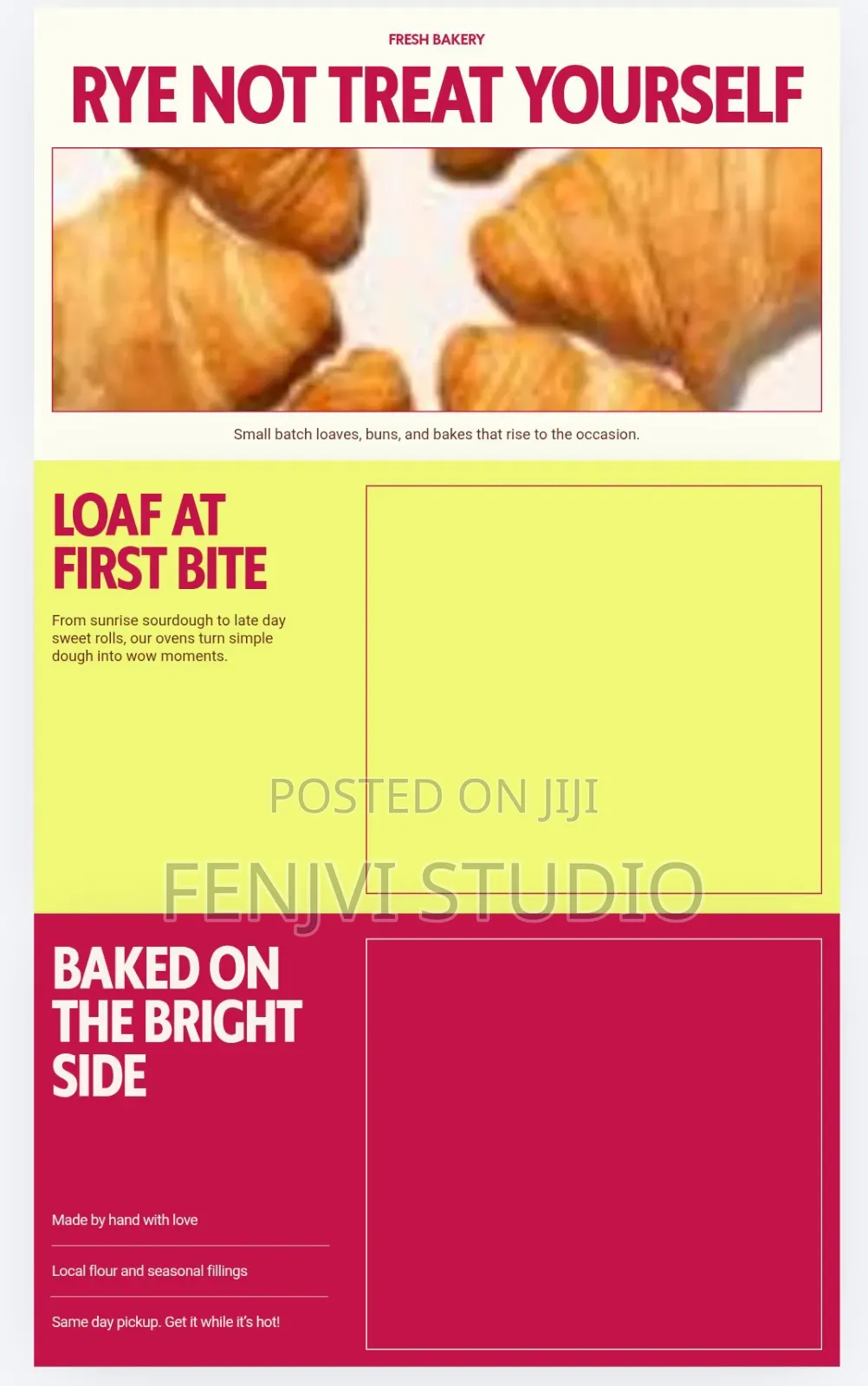 Professional Business Websites Landing Pages (Built on Canva )