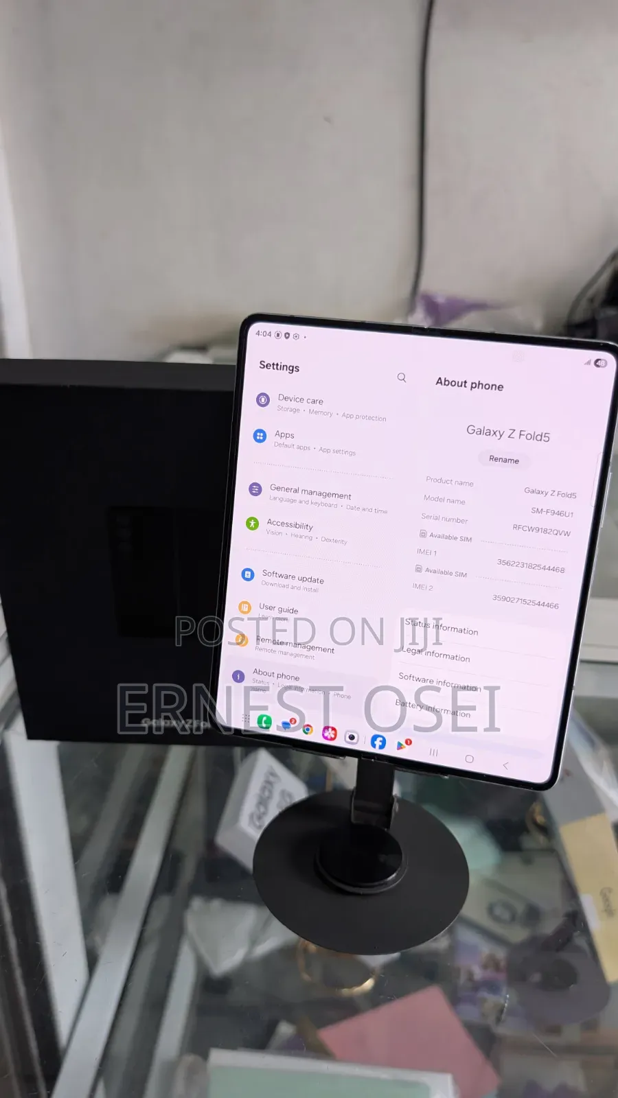 Samsung Galaxy Z Fold 5 512 GB Gray