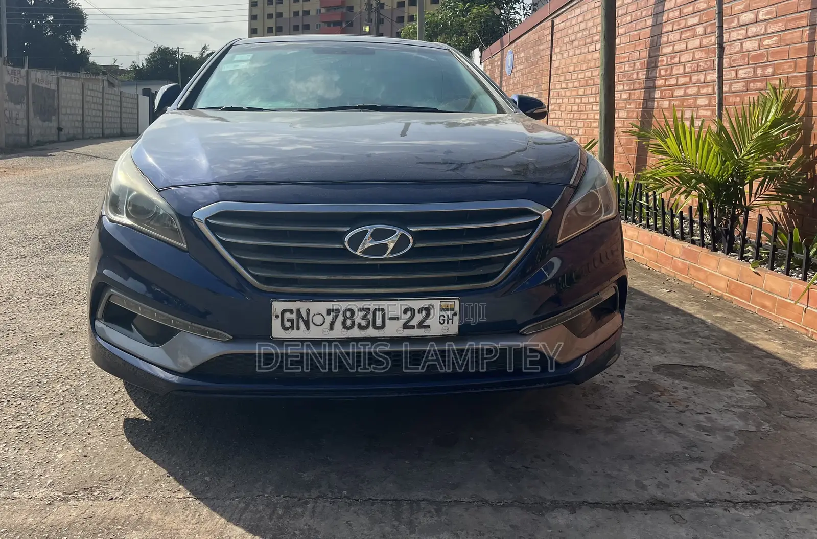 Hyundai Sonata 2016 Blue