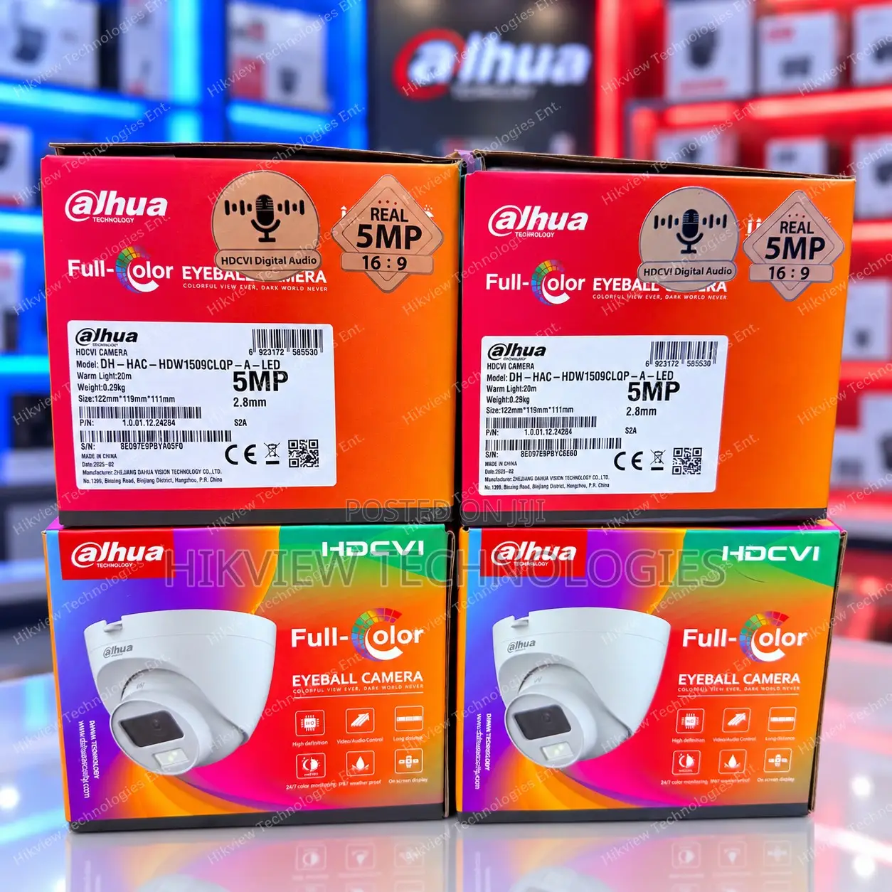 Dahua Dh-Hac-Hdw1509clqp-a-Led 5mp Full-Color Hdcvi