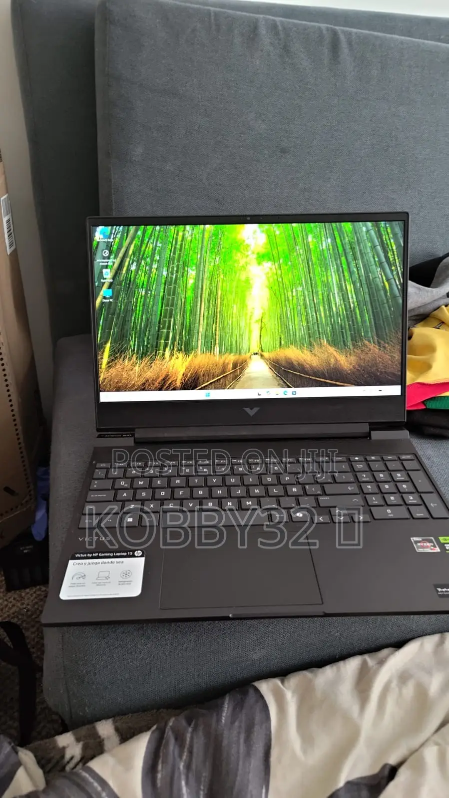 Laptop HP Victus 15 16GB AMD Ryzen 7 SSD 512GB