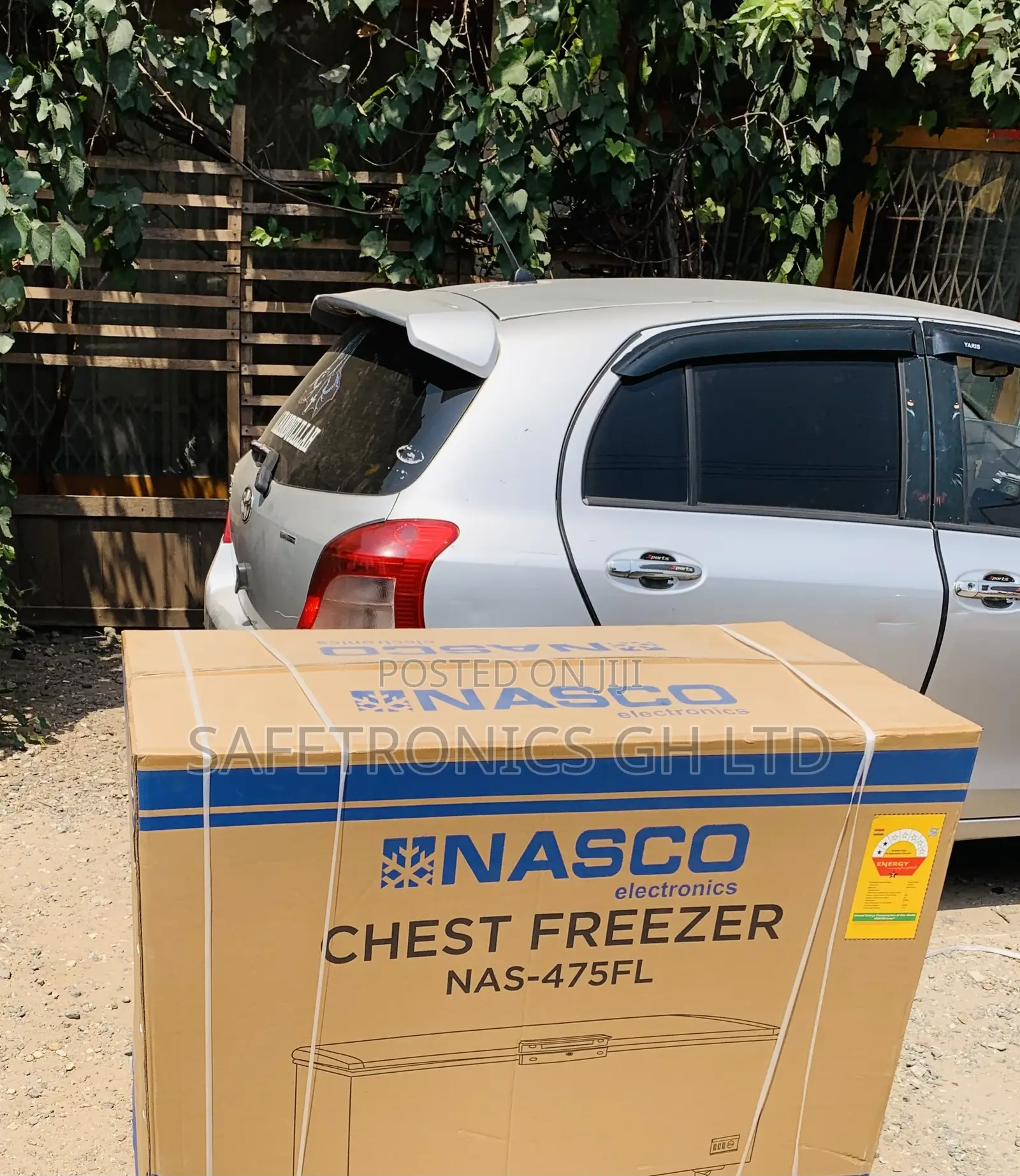 Get Massive Singledoor ** 318L Nasco Nas-425fl Grey Freezer
