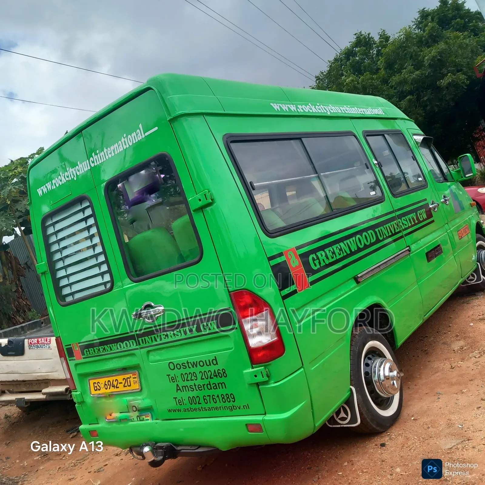 Mercedes-Benz Sprinter 2011 Green