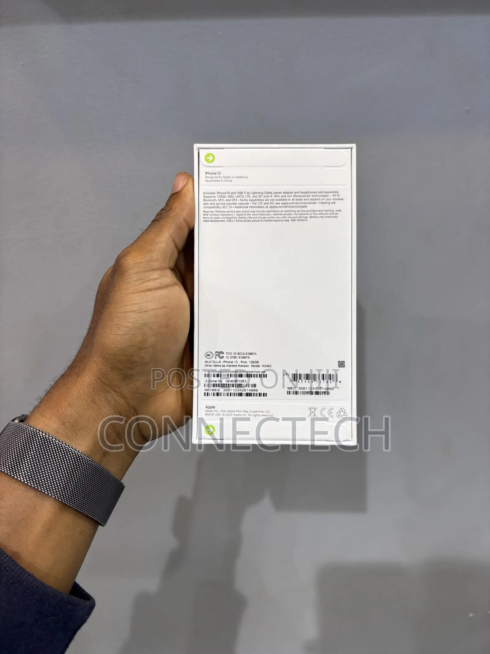 New Apple iPhone 13 128 GB Pink