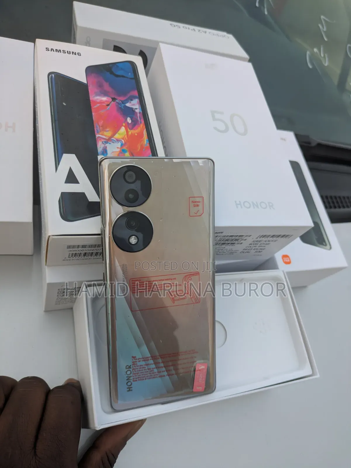 New Honor 70 256 GB Silver
