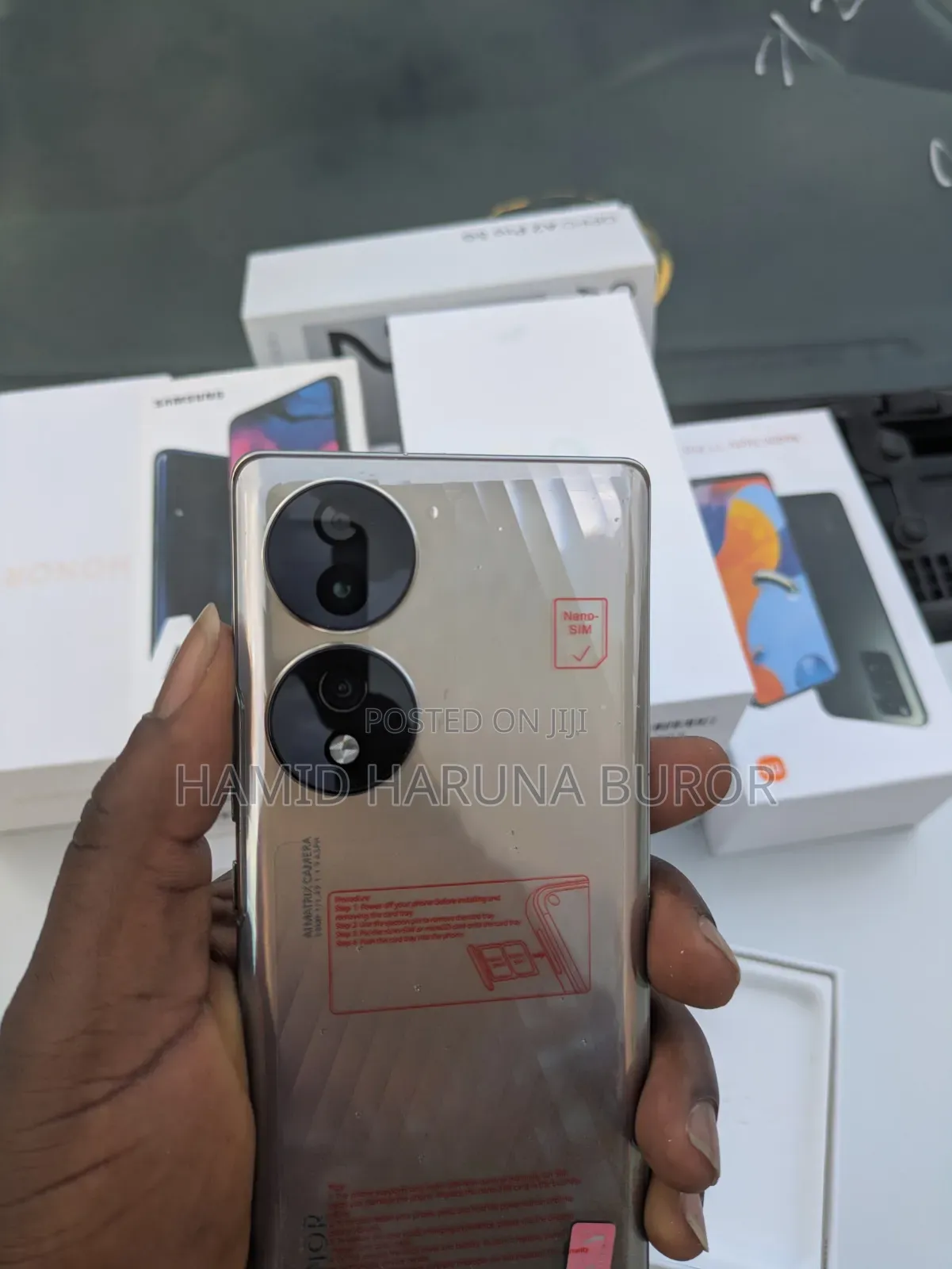 New Honor 70 256 GB Silver