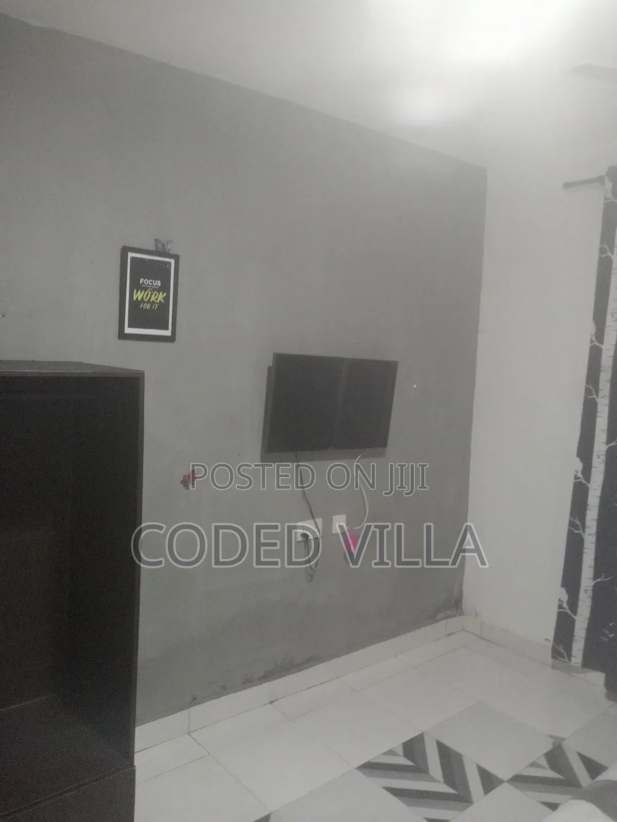 Mini Flat in Coded Villa Accra, Nyanyano for rent