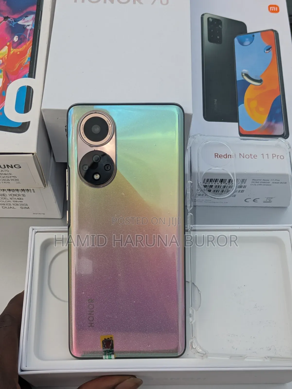 New Honor 50 256 GB Silver