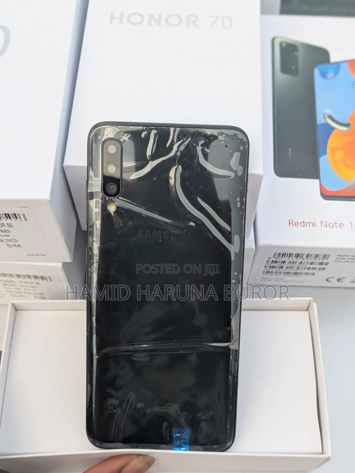 New Samsung Galaxy A70 128 GB Black
