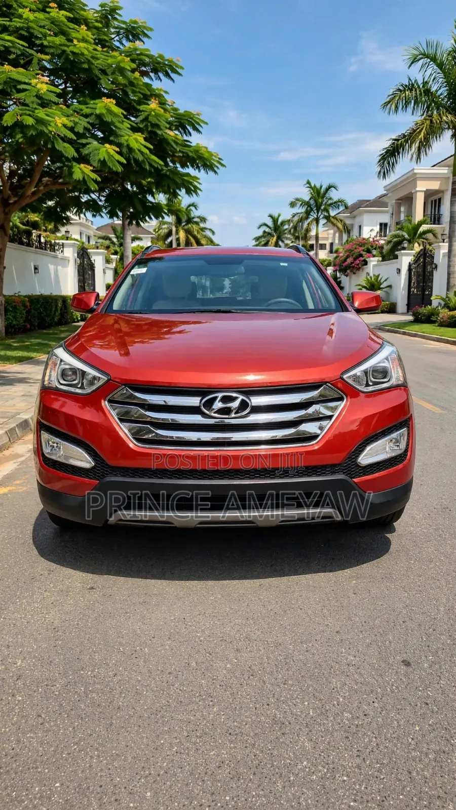 Hyundai Santa Fe 2016 Orange