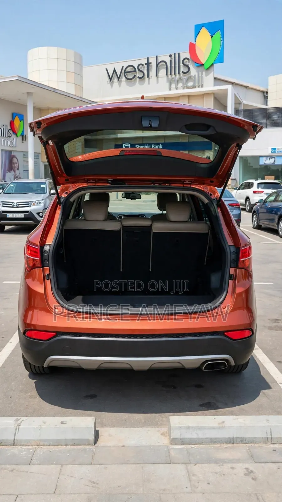 Hyundai Santa Fe 2016 Orange