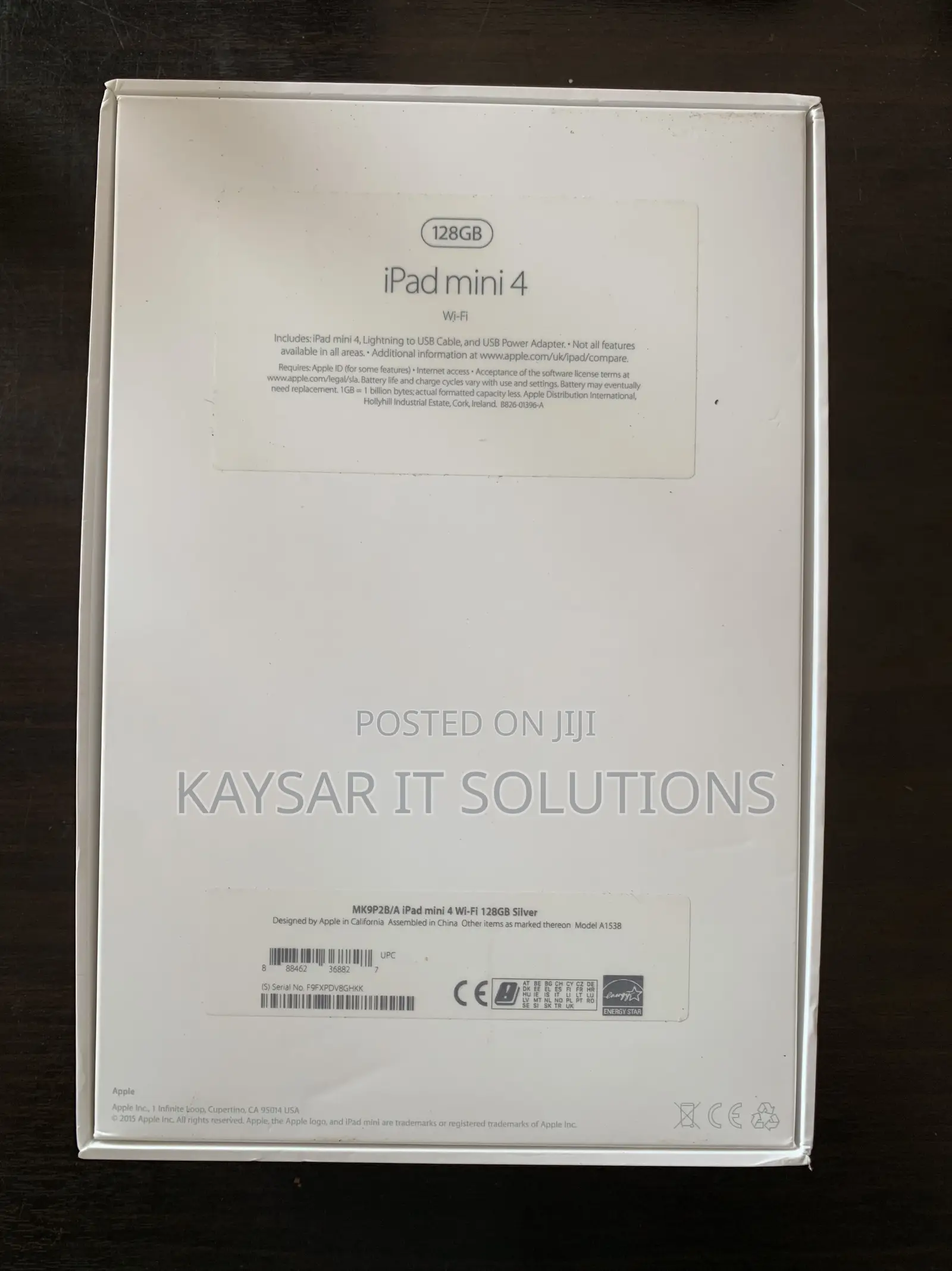 Apple iPad mini 4 128 GB Silver