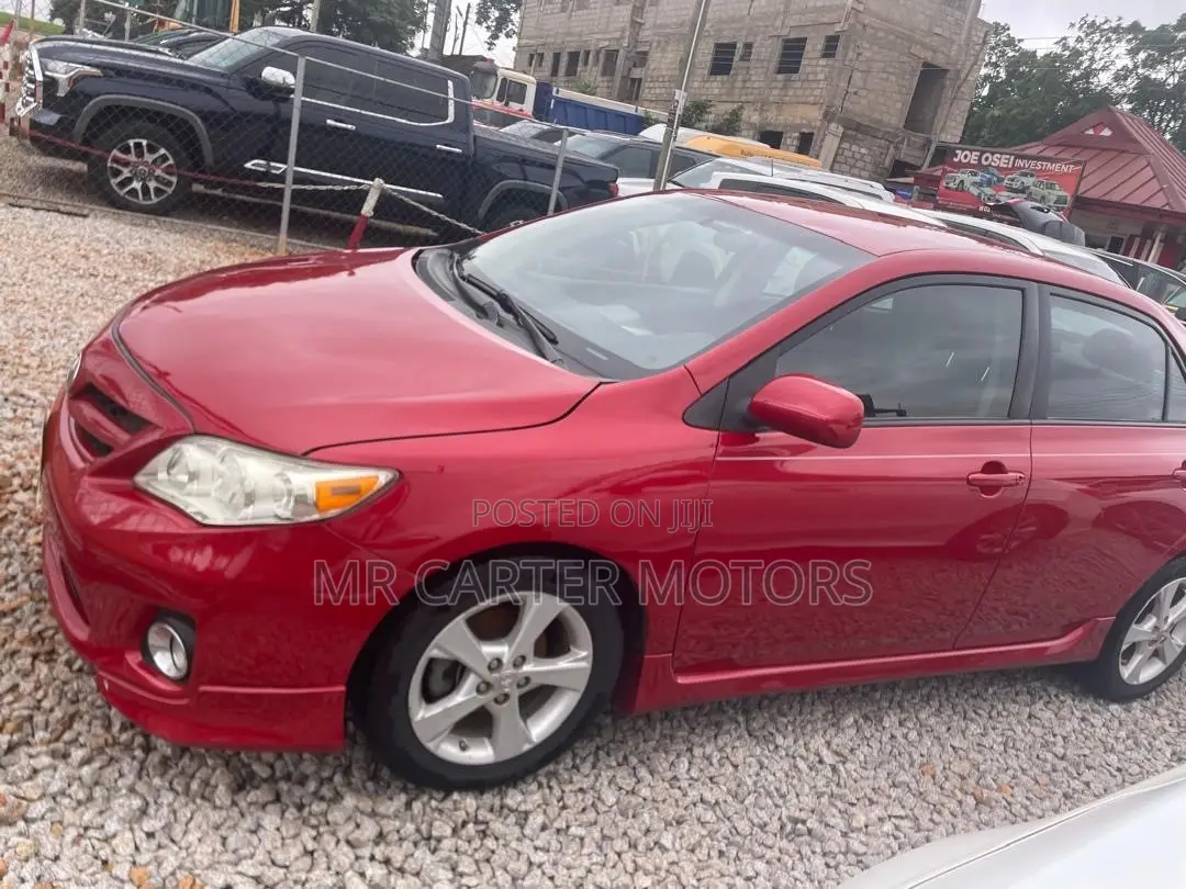 Toyota Corolla S Special Edition 4dr Sedan (1.8L 4cyl 4A) 2013 Red