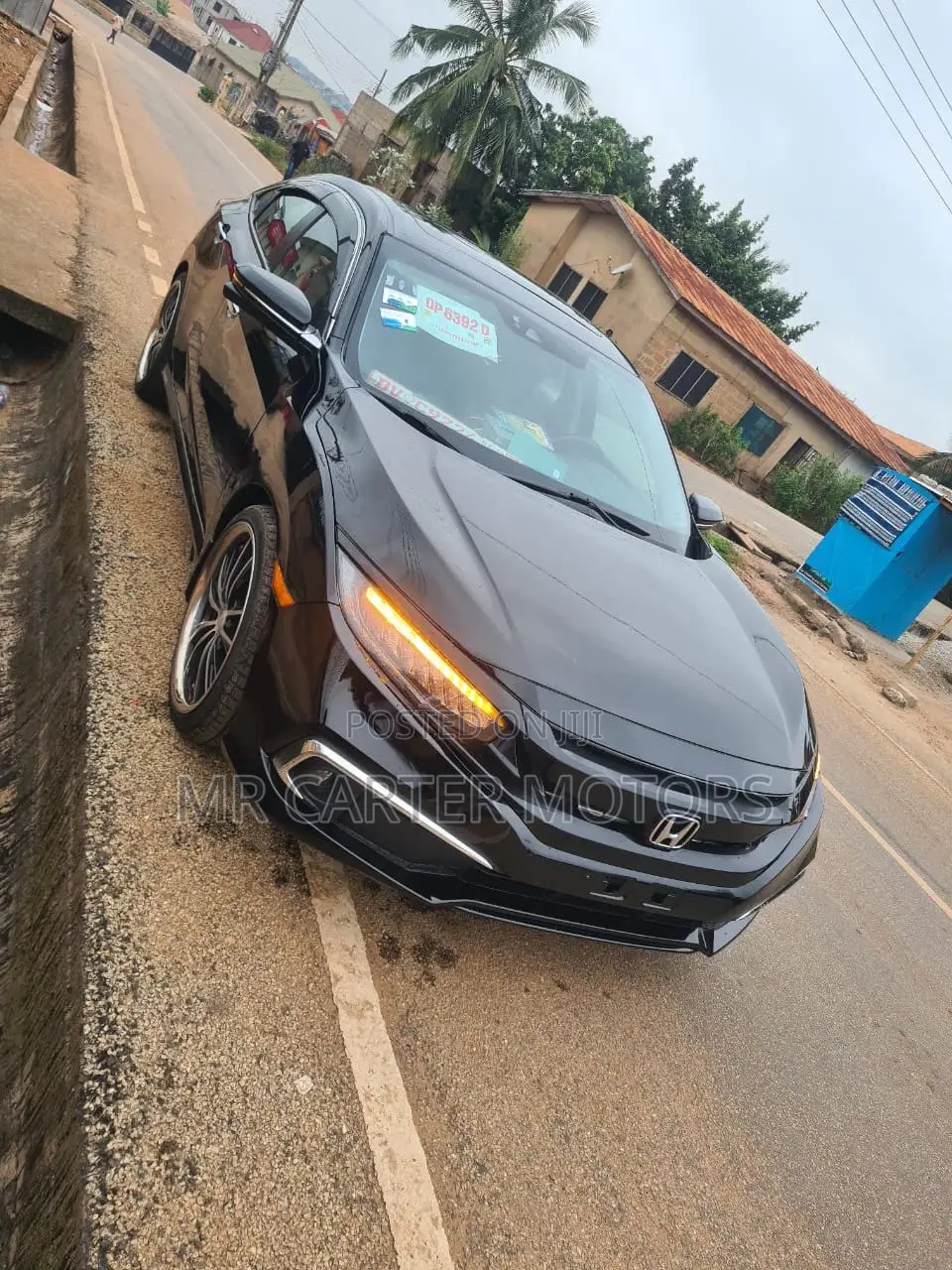 Honda Civic Touring 4dr Sedan (1.5L 4cyl) 2016 Black