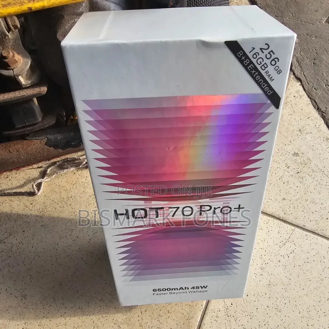 New Infinix Hot 70 Pro 5G+ 256 GB Black