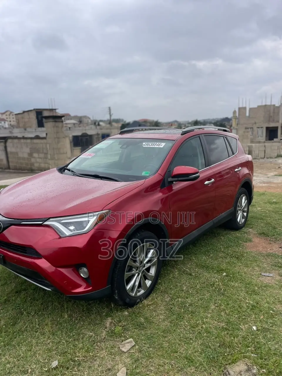 Toyota RAV4 Limited AWD (2.5L 4cyl 6A) 2017 Red
