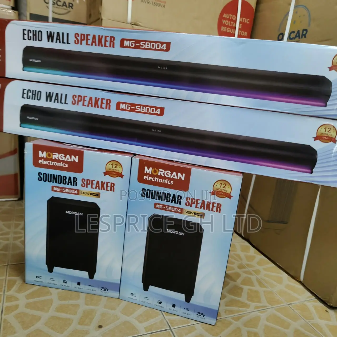 Super Efficient 280 Watts Soundbar and Subwoofer From Morgan