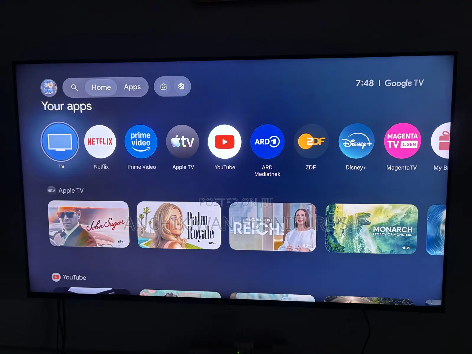 Sony 55 Inches Google Android TV(120 HTZ Refresh for Gaming )