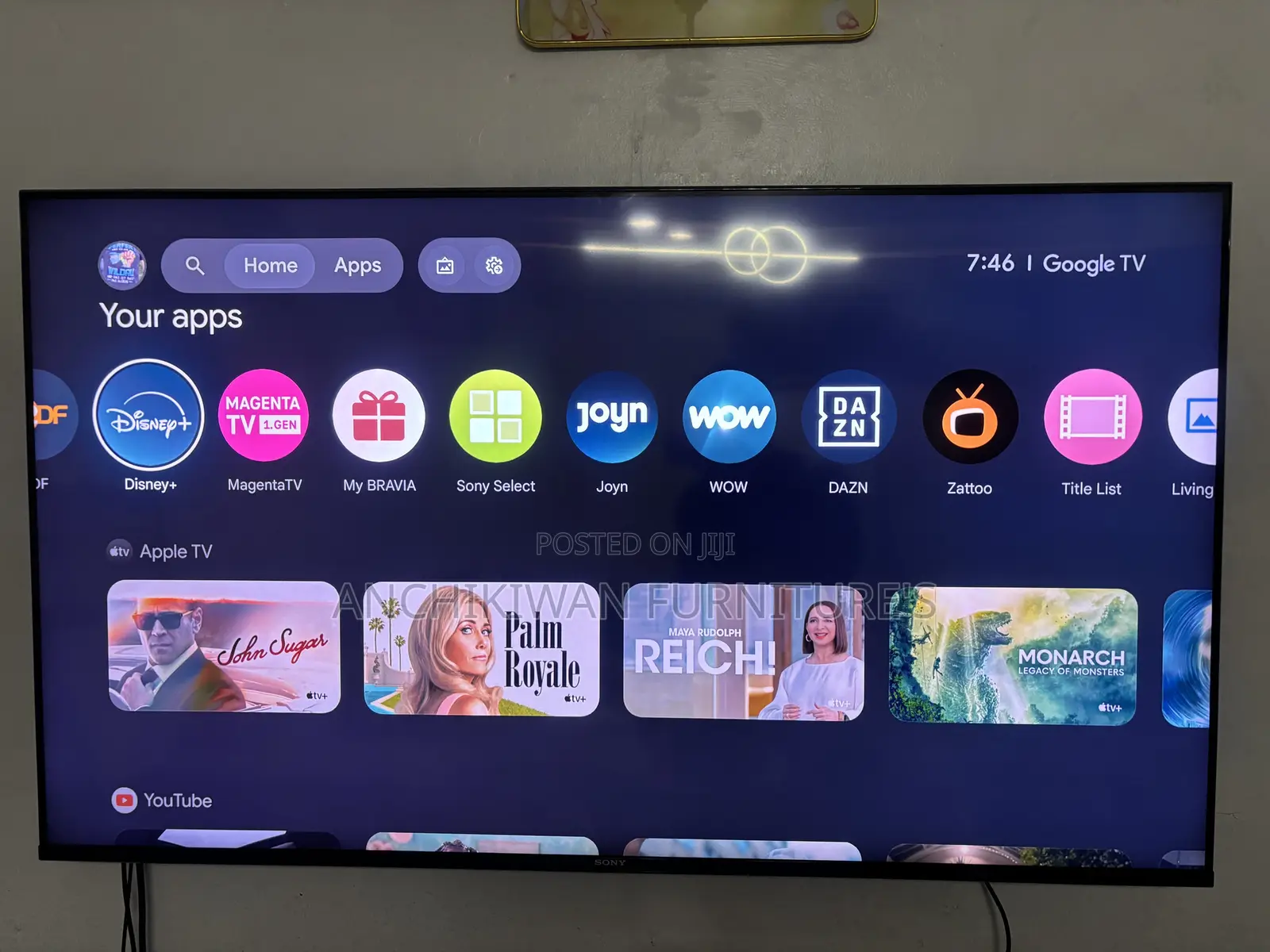 Sony 55 Inches Google Android TV(120 HTZ Refresh for Gaming )