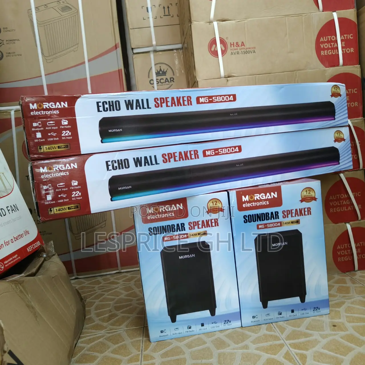 Ever Reliable 280W Soundbar and Subwoofer From Morgan