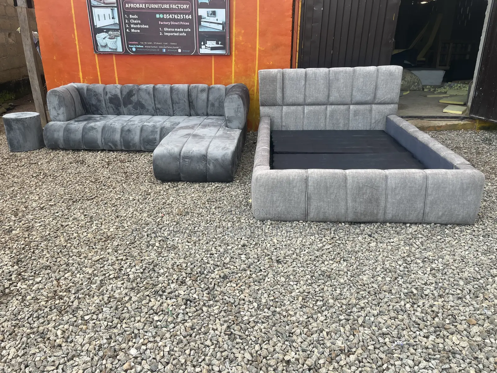 Double Bed Plus Sectional Comfort Sofa
