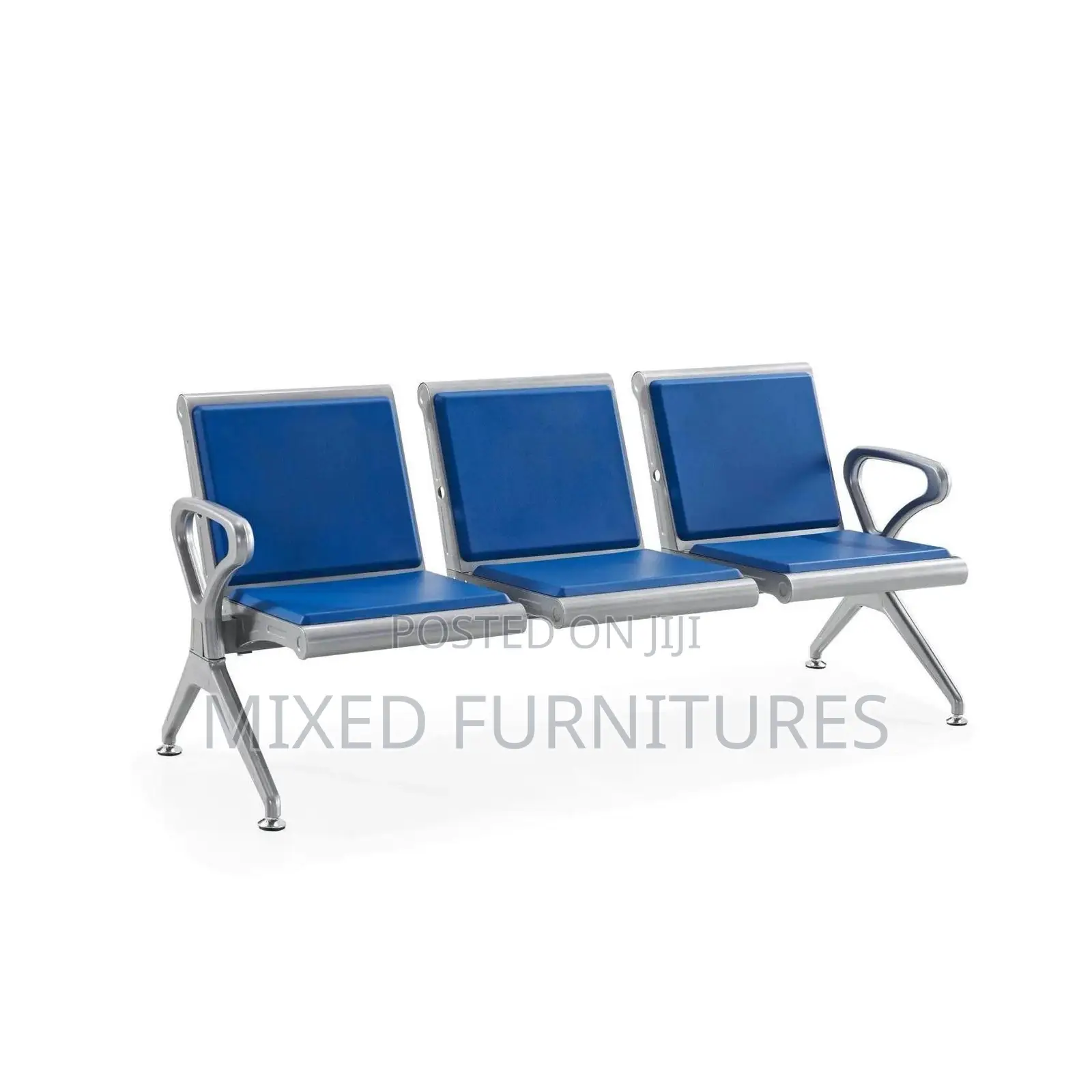 Leather Waiting Chair 3 Seater