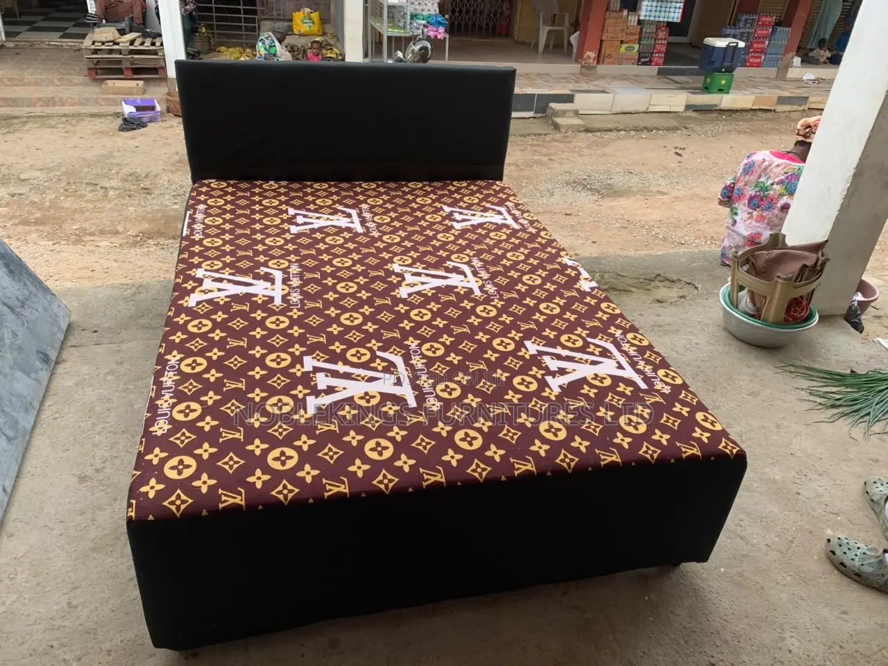 Double Bed 55x75inch Free Delivery